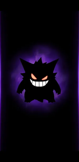 Pokemon Phone Creepy Gengar Wallpaper