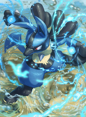 Pokemon Phone Lucario Aura Wallpaper