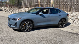 Polestar 2 Parked Under The Sun Wallpaper