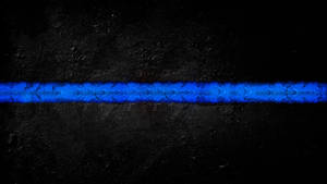 Police Officers United Under The Thin Blue Line Wallpaper