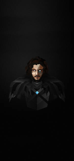 Polygon Art Jon Snow Wallpaper