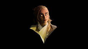 Polygon Art Queen Daenerys Wallpaper