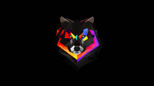 Polygon Art Wolf Wallpaper