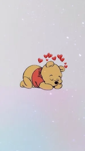 Pooh Sleeping As Instagram Pfp Wallpaper