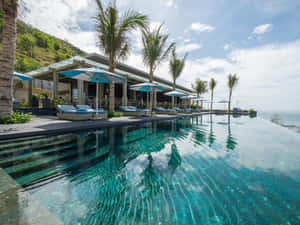 Pool Resort Vacation Relaxing Wallpaper