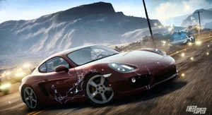 Porsche Cayman In Need For Speed Pc Wallpaper