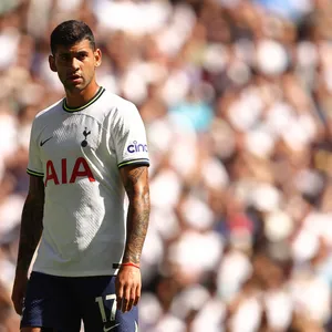 Portrait Of Cristian Romero Wallpaper