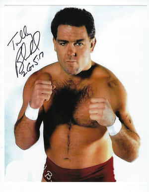 Portrait Of Tully Blanchard, Legendary Professional Wrestler Wallpaper
