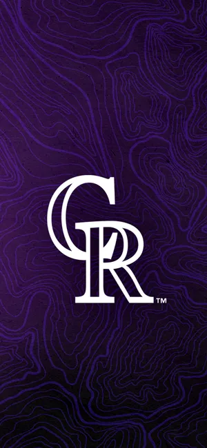 Portrait Purple Abstract Colorado Rockies Wallpaper