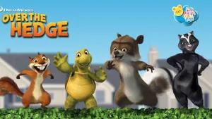 Poster Over The Hedge Standing In Line Wallpaper