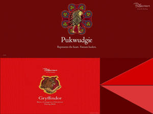 Pottermore Gryffindorand Pukwudgie Houses Wallpaper