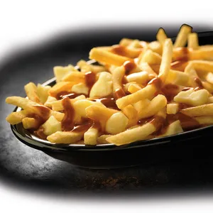 Poutine Slight Gravy Drizzle Wallpaper