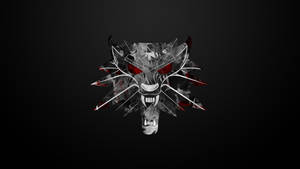 Power Of The Wolf Medallion Wallpaper