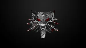 Power Of The Wolf Medallion Wallpaper