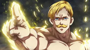 Powerful Escanor Fanart Wallpaper