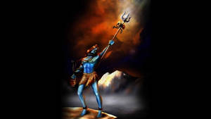 Powerful Mahadev Rudra Avatar Desktop Wallpaper