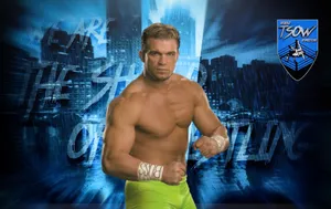 Powerful Stance Of Wrestler Charlie Haas Wallpaper