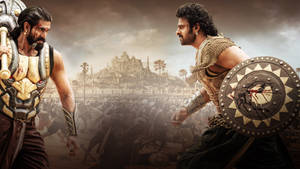 Prabhas Bahubali 2 Fight Wallpaper