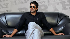 Prabhas Wearing Sunglasses Wallpaper