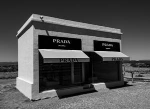 Prada Architectural Land Art Wallpaper