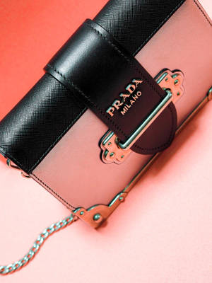 Prada Milano Purse Pink Wallpaper