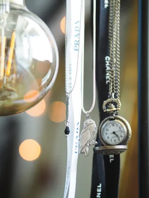 Prada Ribbon And Accessories Wallpaper