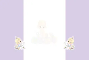 Precious Moments Babyand Blocks Wallpaper