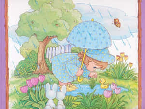 Precious Moments Rainy Day Friendship Wallpaper