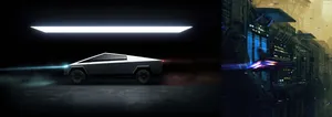 Premium Luxury Tesla Cybertruck Wallpaper