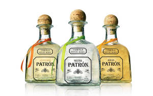 Premium Quality Patron Tequila Bottles Wallpaper