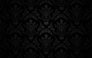 Pretty Black Intricate Patterns Wallpaper