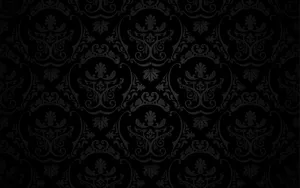 Pretty Black Intricate Patterns Wallpaper
