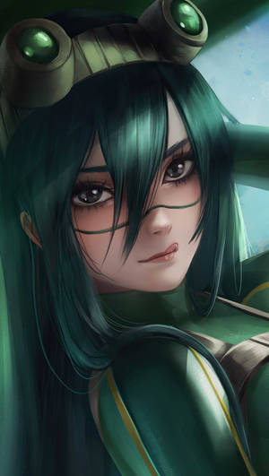 Pretty Froppy Digital Art Wallpaper