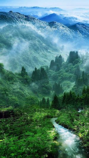 Pretty Landscape Lock Screen Wallpaper