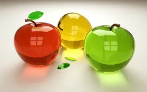 Preview Wallpaper 3d, Fruit, Glass Wallpaper