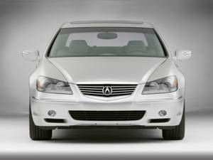 Preview Wallpaper Acura, Rl, Silver Metallic, Front View, Auto Wallpaper