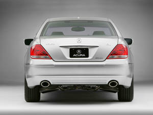 Preview Wallpaper Acura, Rl, Silver Metallic, Rear View, Style, Car Wallpaper