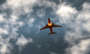 Preview Wallpaper Airplane, Sky, Clouds, Flight Wallpaper