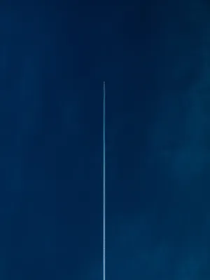 Preview Wallpaper Airplane, Sky, Flight, Strip Wallpaper