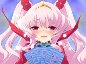 Preview Wallpaper Anime, Girl, Card, Tears, Sadness Wallpaper