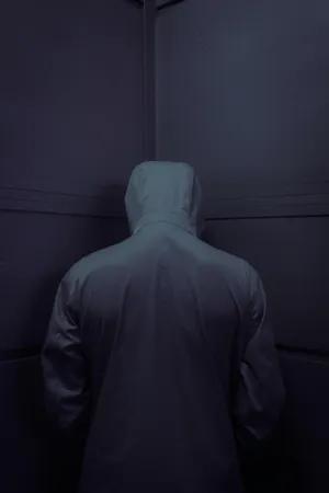 Preview Wallpaper Anonymous, Hood, Gray Wallpaper