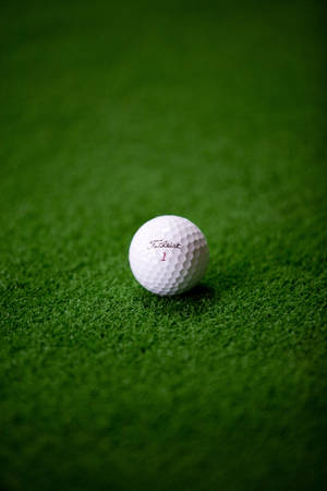 Preview Wallpaper Ball, Grass, Golf, Lawn Wallpaper