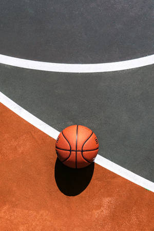 Preview Wallpaper Basketball, Ball, Basketball Court Wallpaper