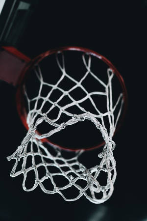 Preview Wallpaper Basketball, Basketball Net, Basketball Hoop, Night Wallpaper