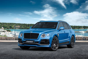 Preview Wallpaper Bentley, Bentayga, Side View Wallpaper