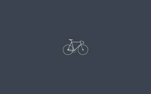 Preview Wallpaper Bicycle, Minimalism, Gray Wallpaper