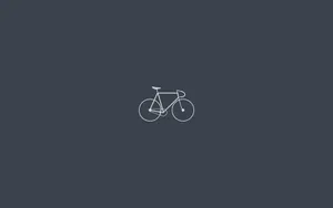 Preview Wallpaper Bicycle, Minimalism, Gray Wallpaper