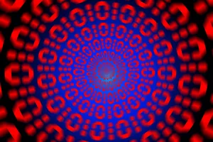 Preview Wallpaper Binary Code, Optical Illusion, Rotation Wallpaper