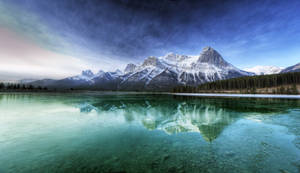 Preview Wallpaper Canada, Lake, Transparent, Water, Bottom, Mountains, Cool, Freshness, Purity Wallpaper