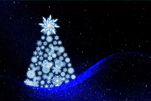 Preview Wallpaper Christmas Tree, Art, New Year Wallpaper